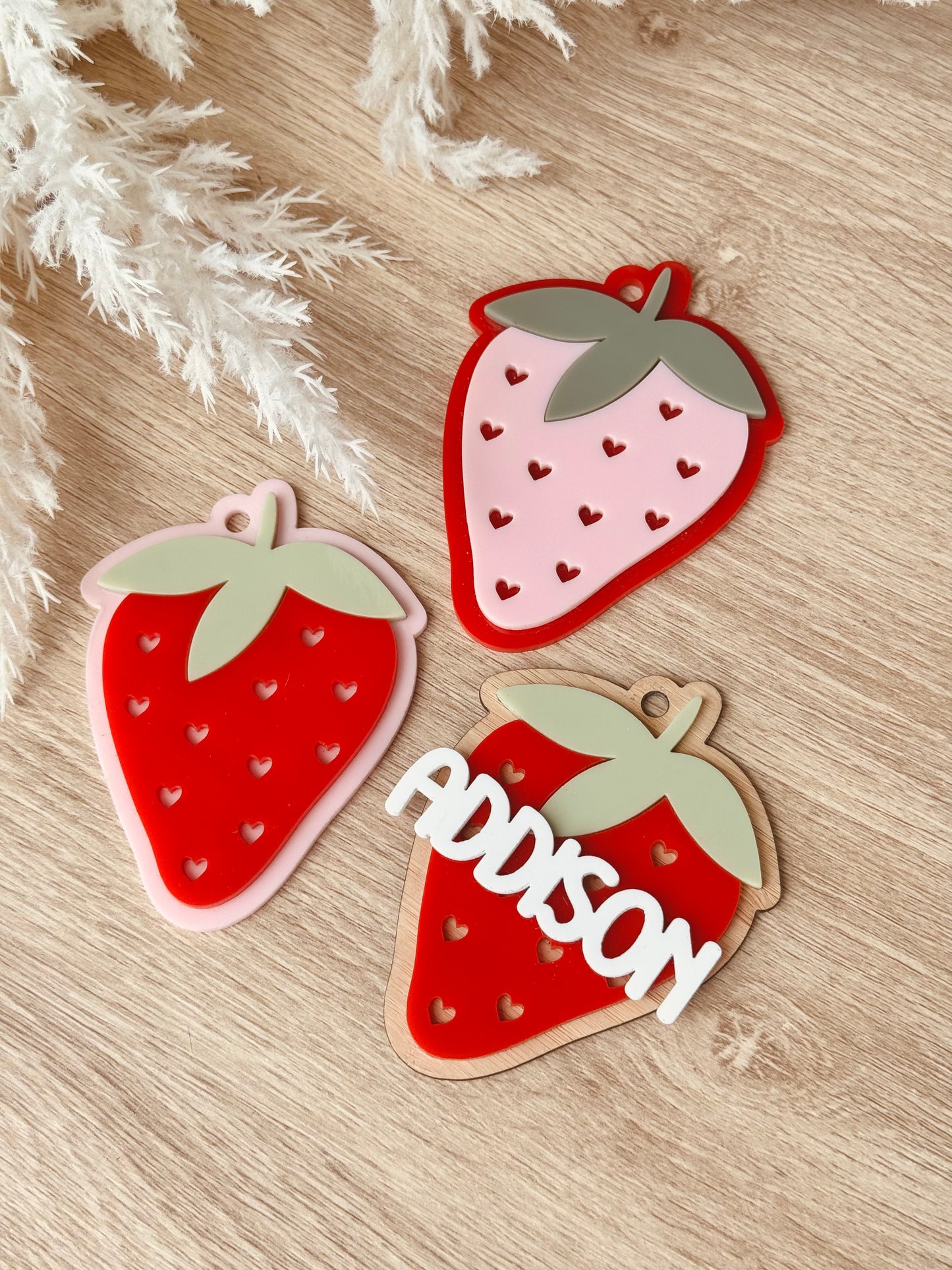 Bag Tag - Strawberry