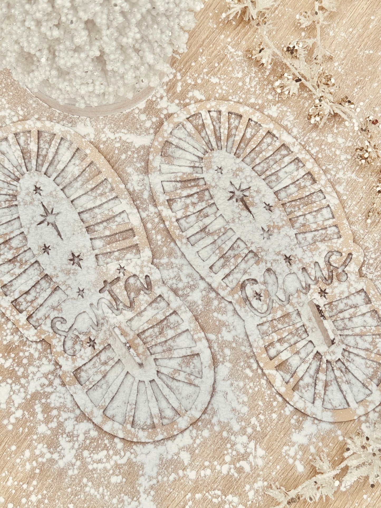 Christmas - Santa Boot Print