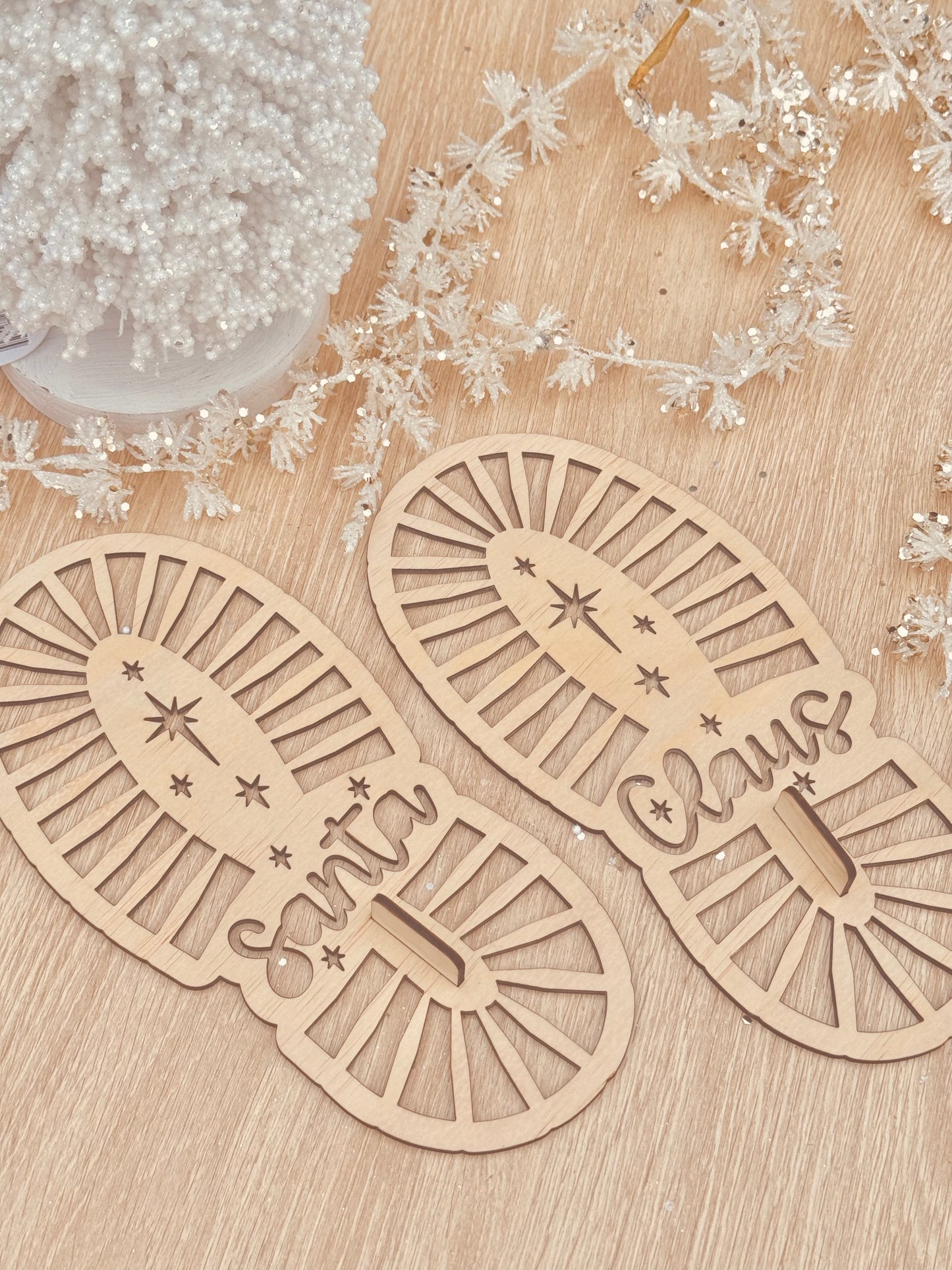Christmas - Santa Boot Print