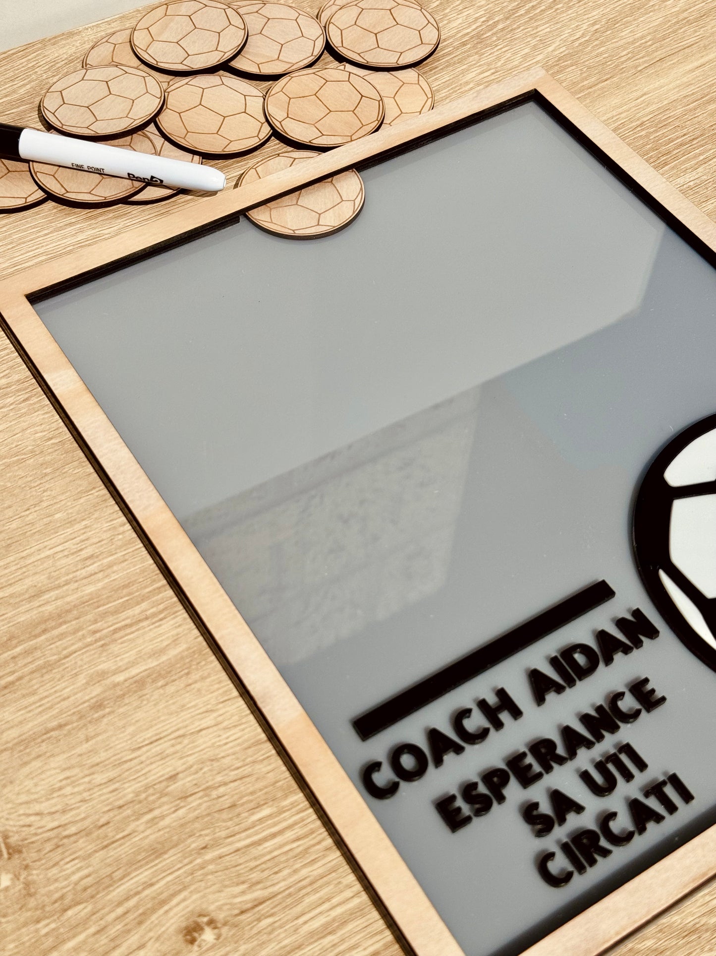 Soccer - Signing Frame