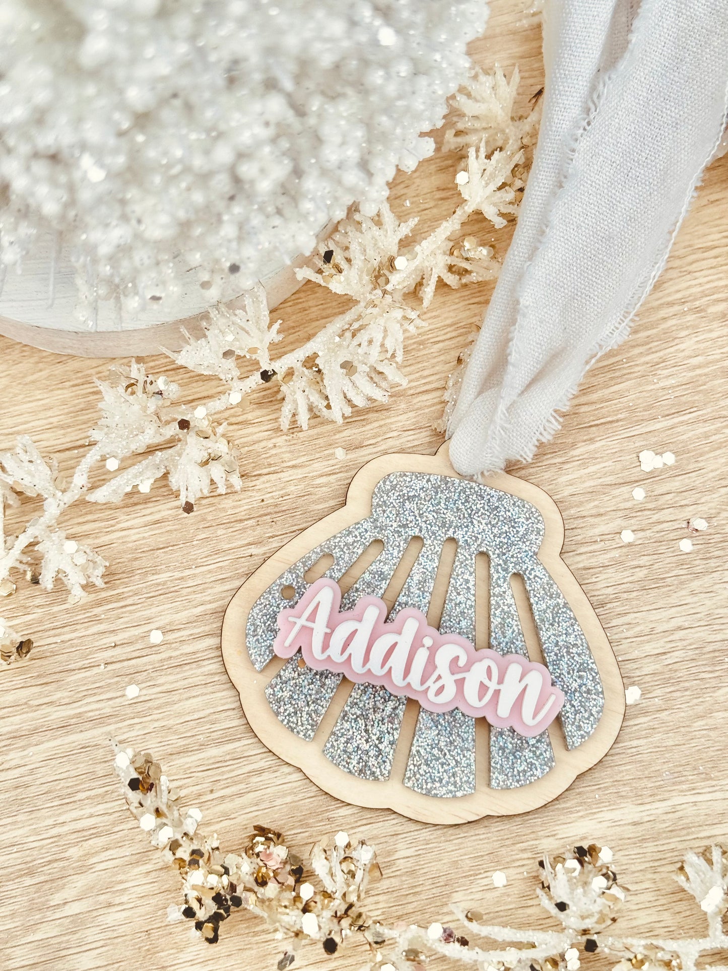 Shell Christmas Tree Decoration