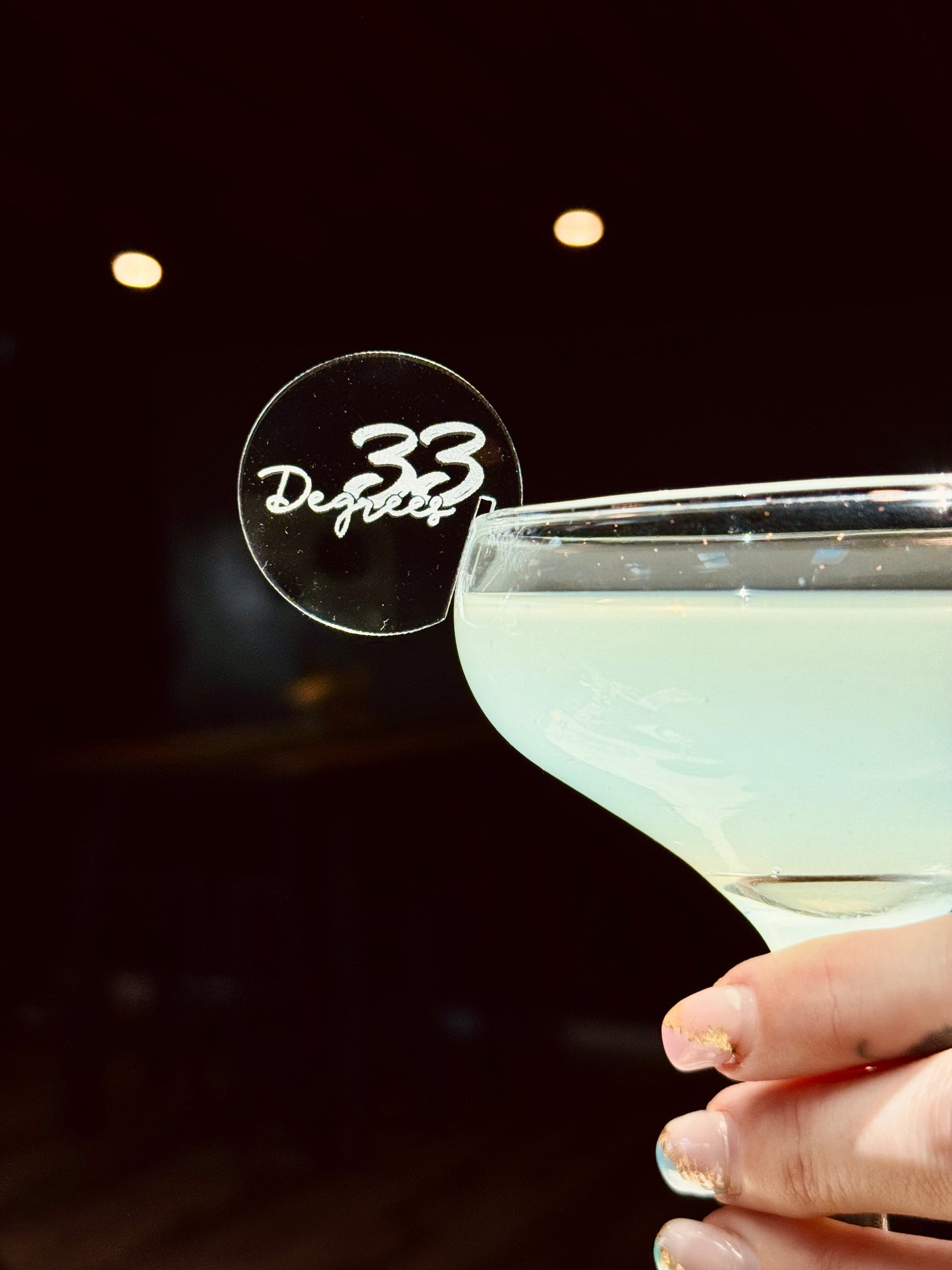 Drink Toppers - Clear Acrylic