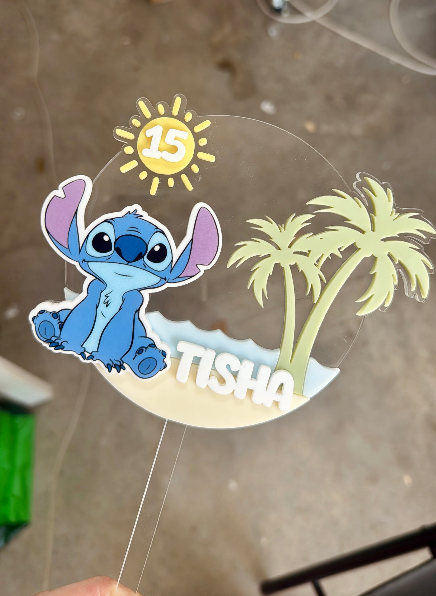 Cake Topper - Stitch