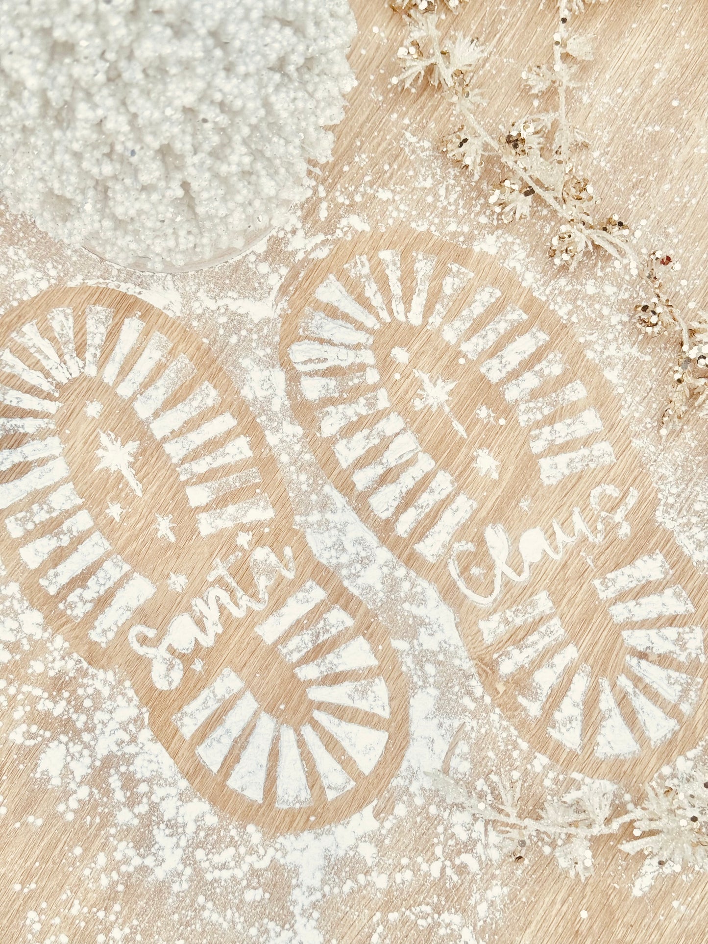 Christmas - Santa Boot Print