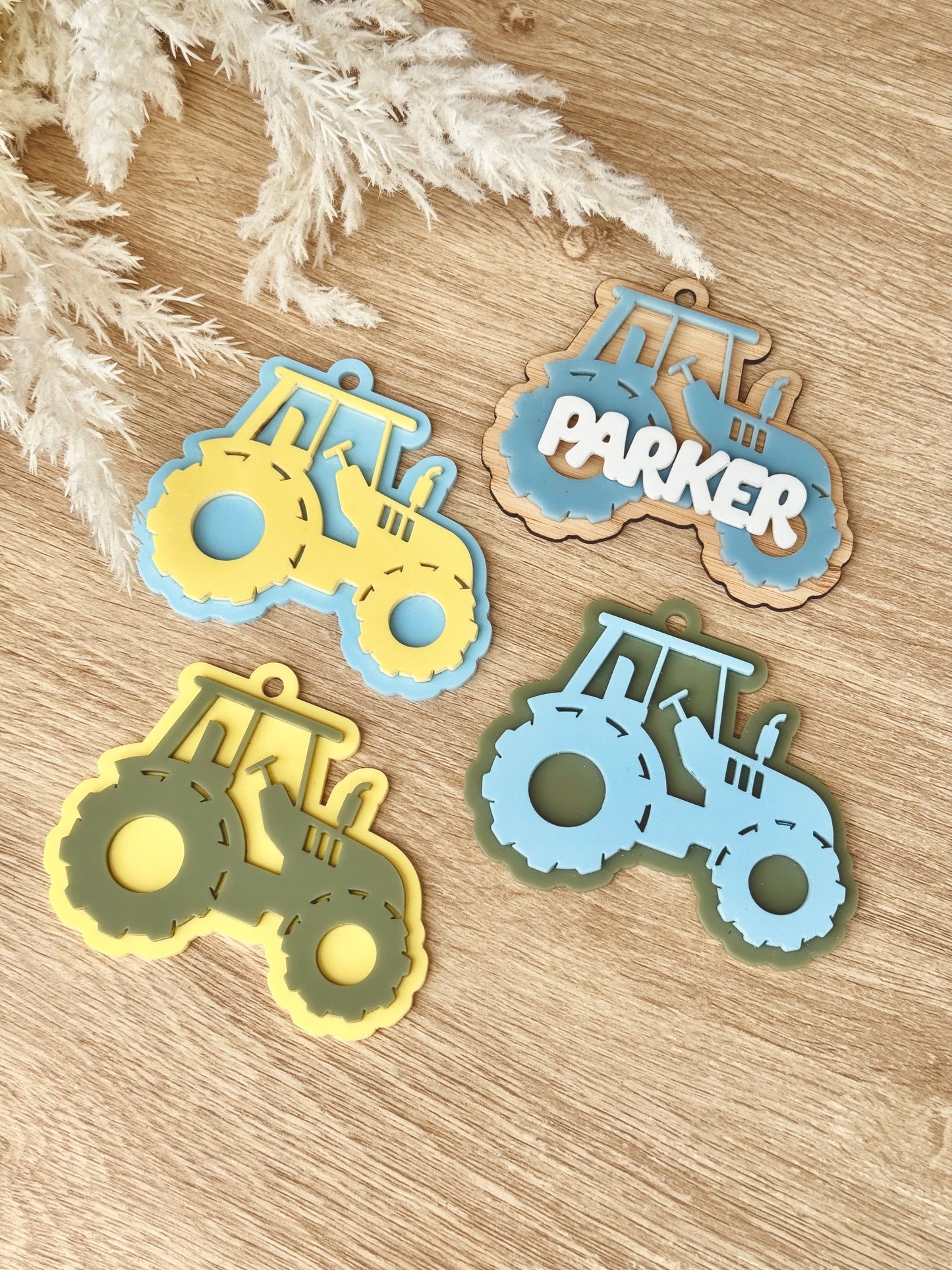 Bag Tag - Tractor