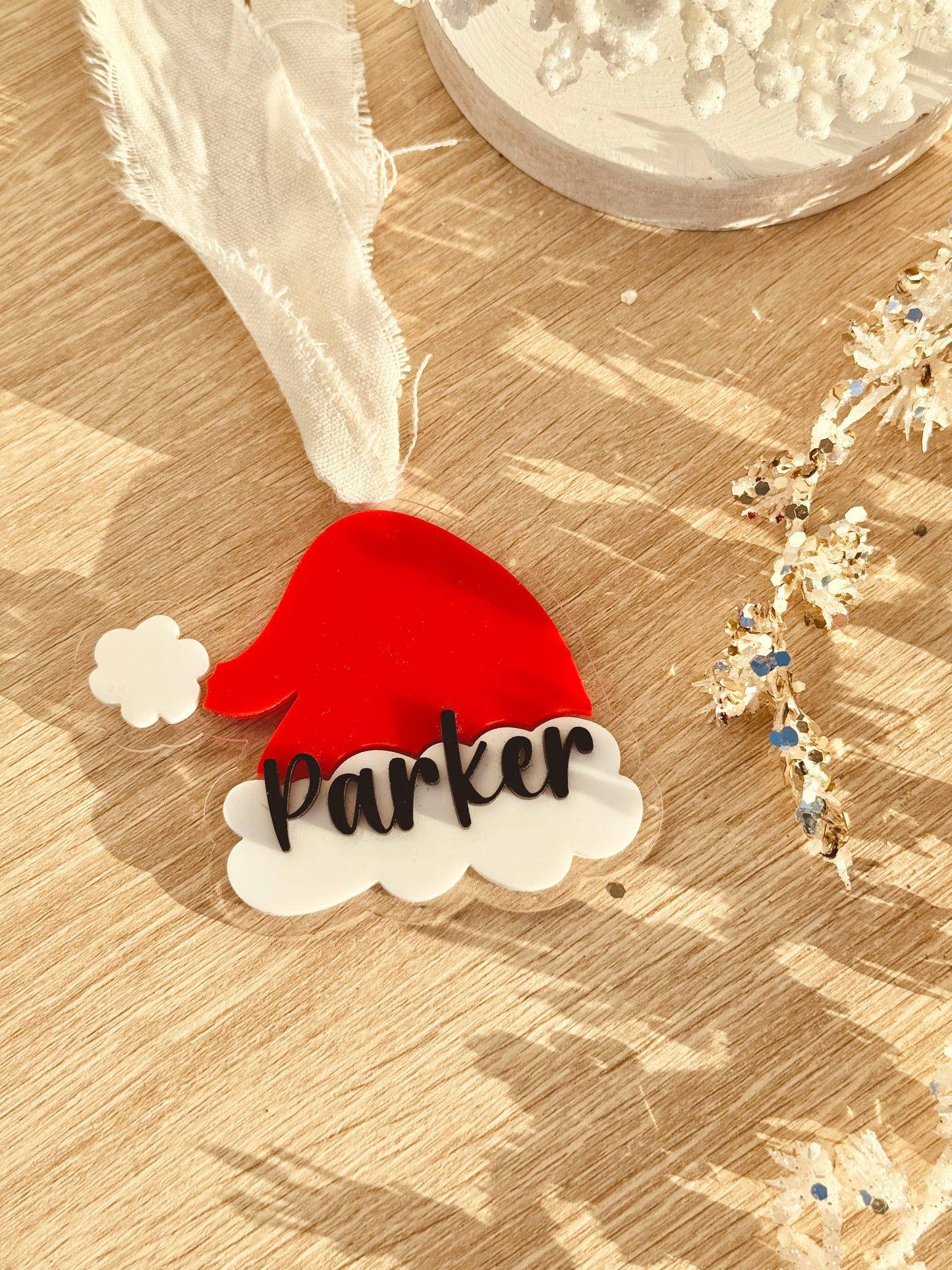 Santa Hat Hanging Tree Ornament