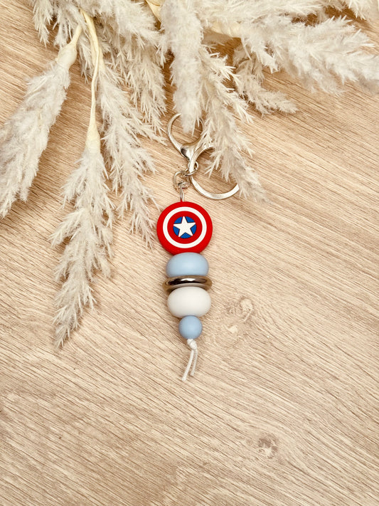 Key Chain - Captain America Shield