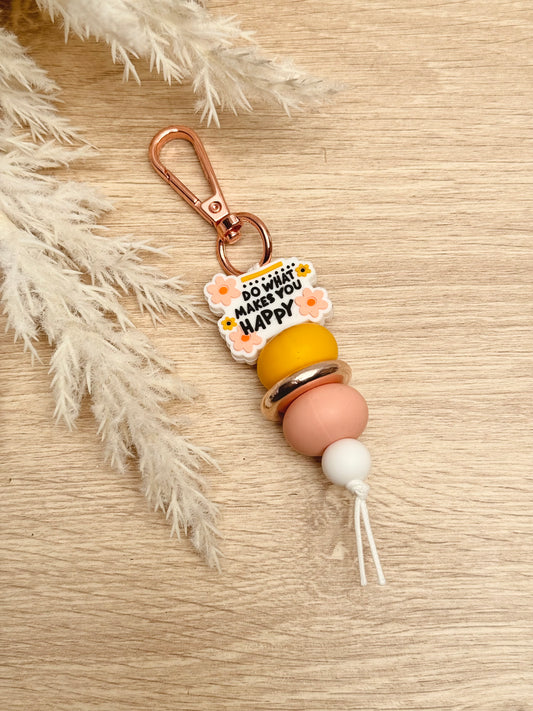 Key Chain - 'Do What Makes You Happy'