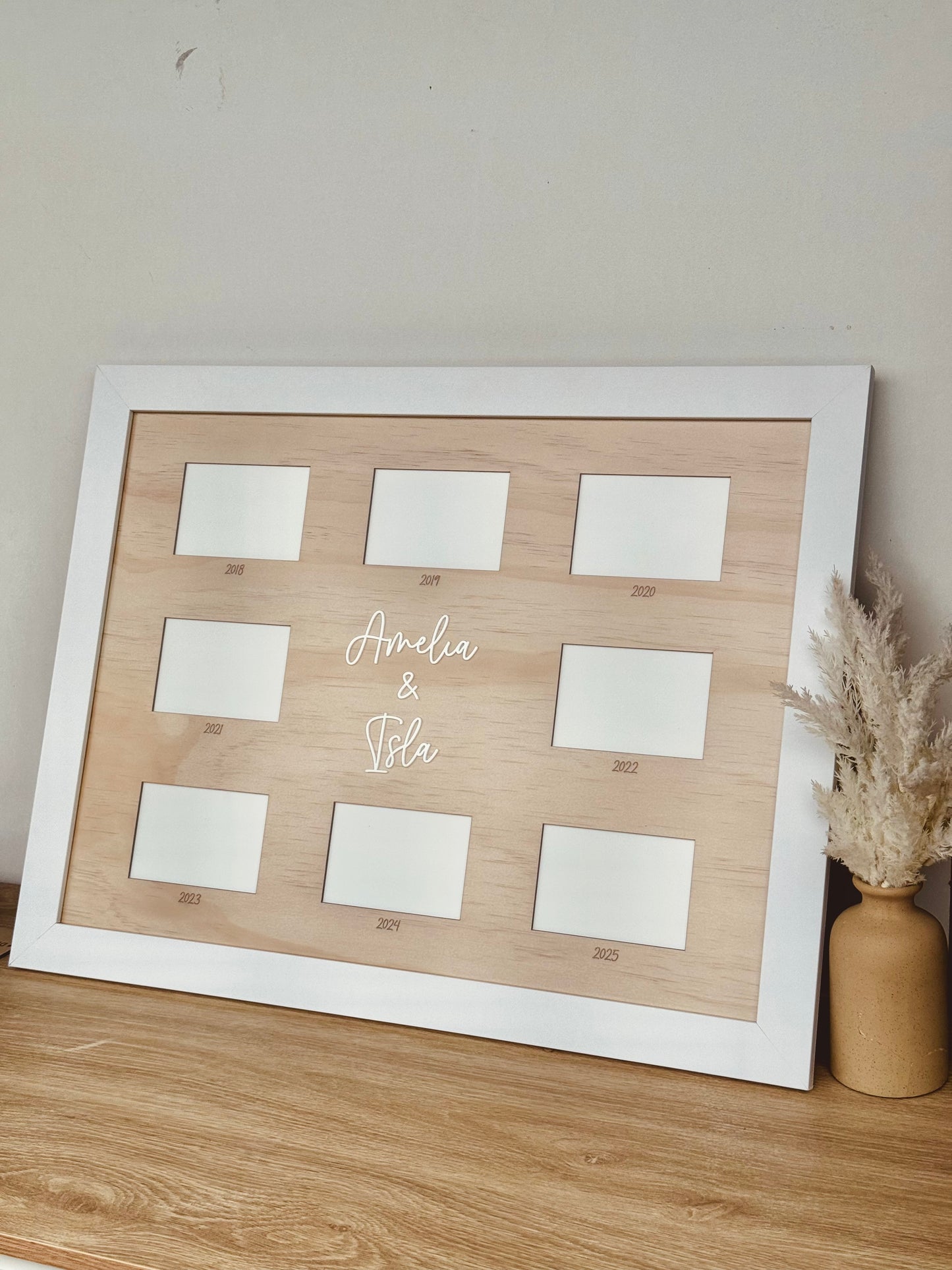 Yearly Sibling - Photo Frame