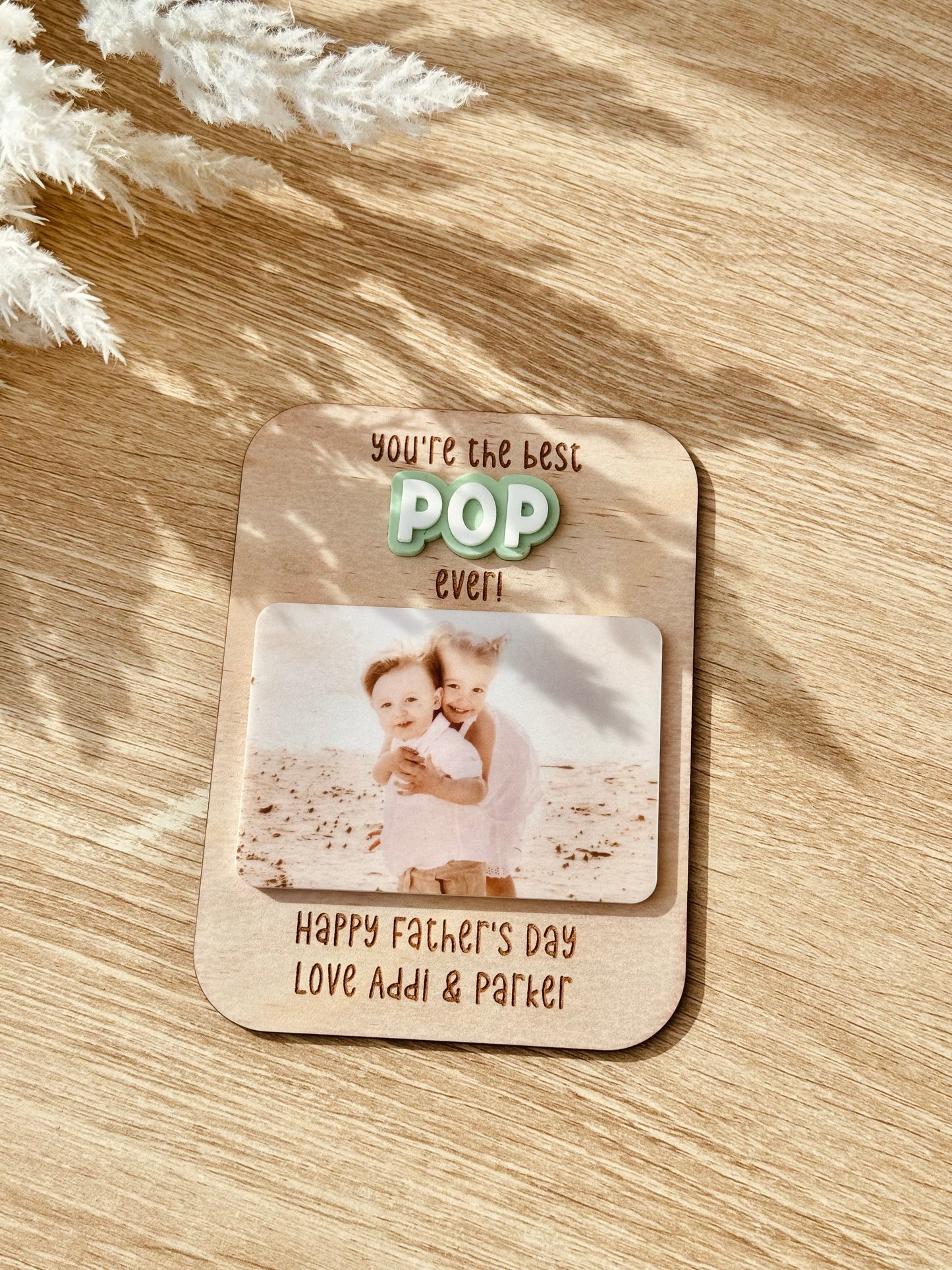 Photo Fridge Magnet - Fathers Day Inspired