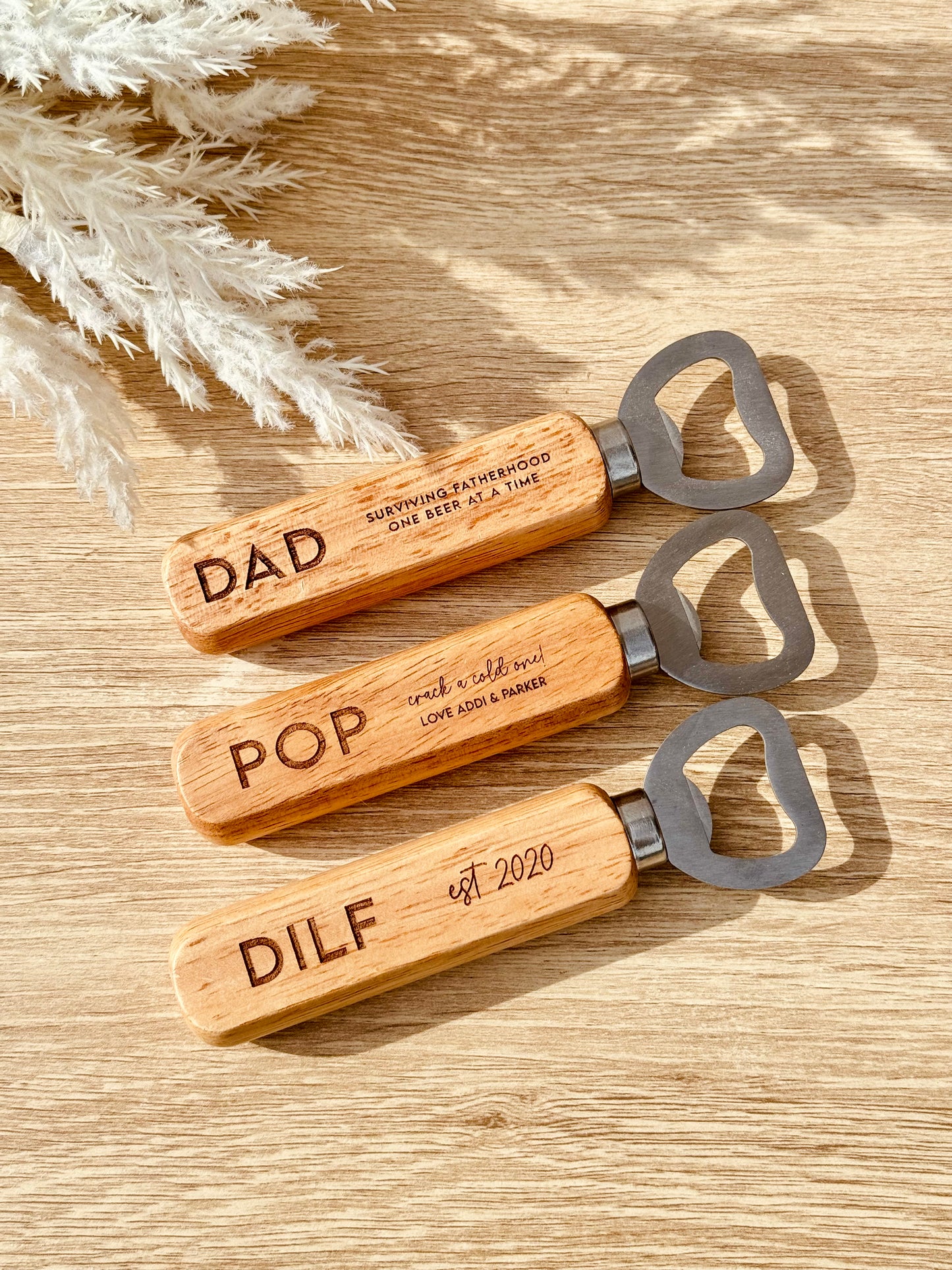 Bottle Openers - Fathers Day Inspired