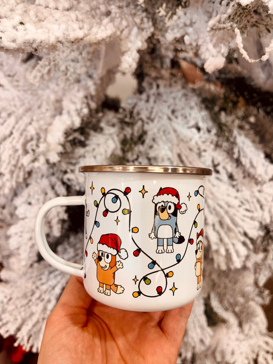 Enamel Mugs - Christmas