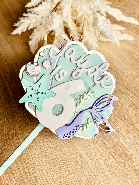 Cake Topper - Ocean Theme