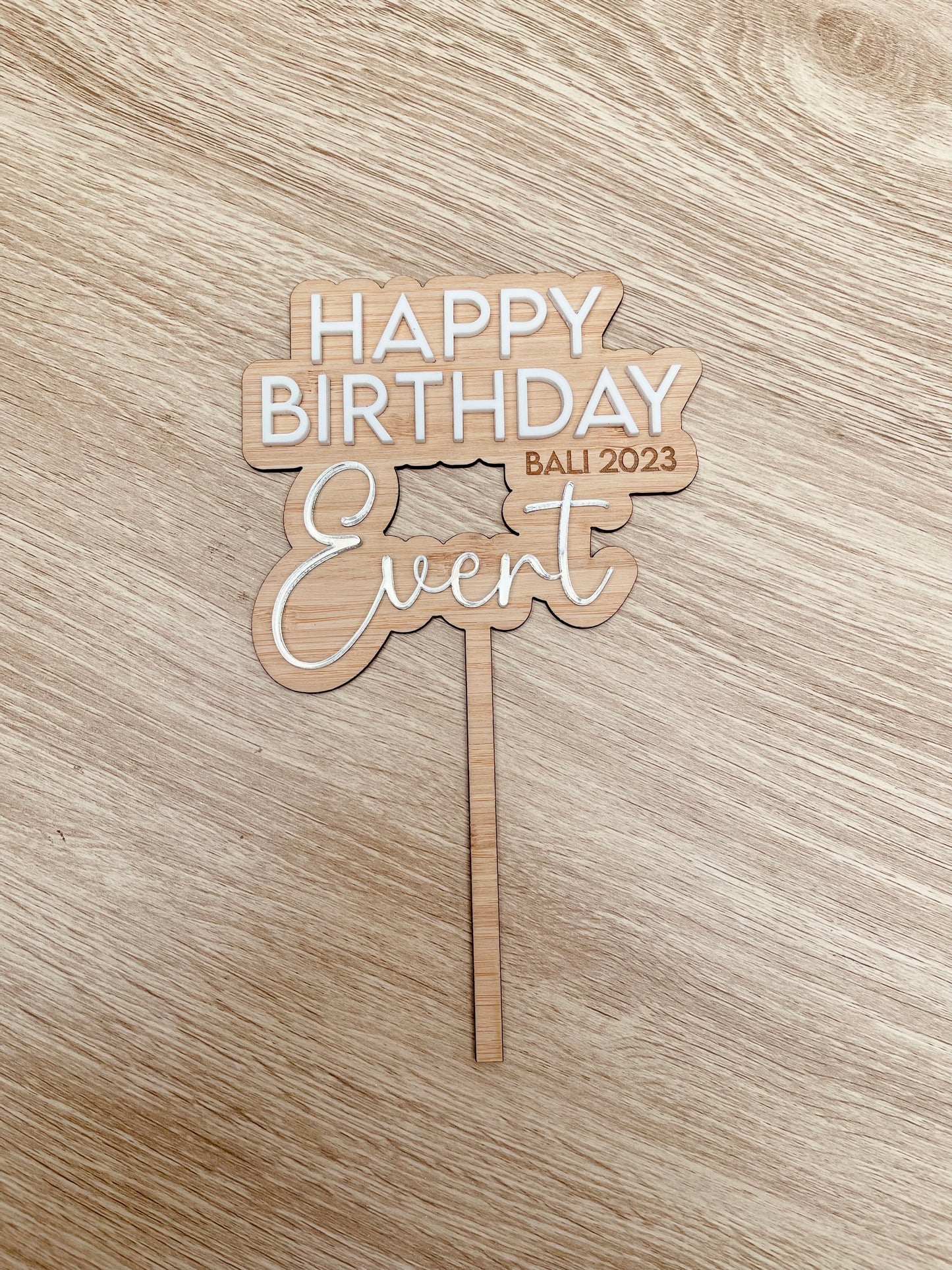 Cake Topper - HB Personalised