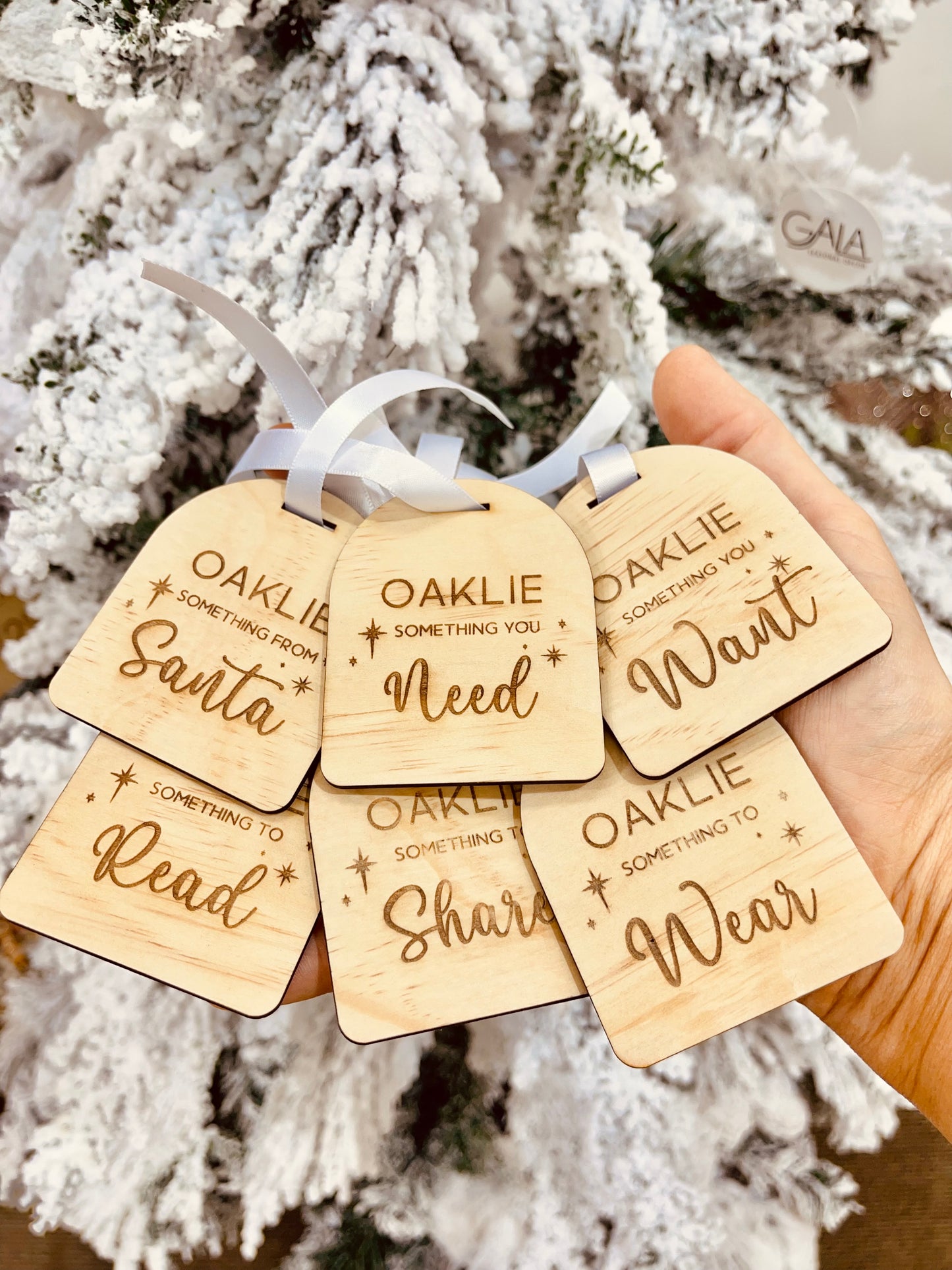 Christmas - 6 Pack Gift Tag Set