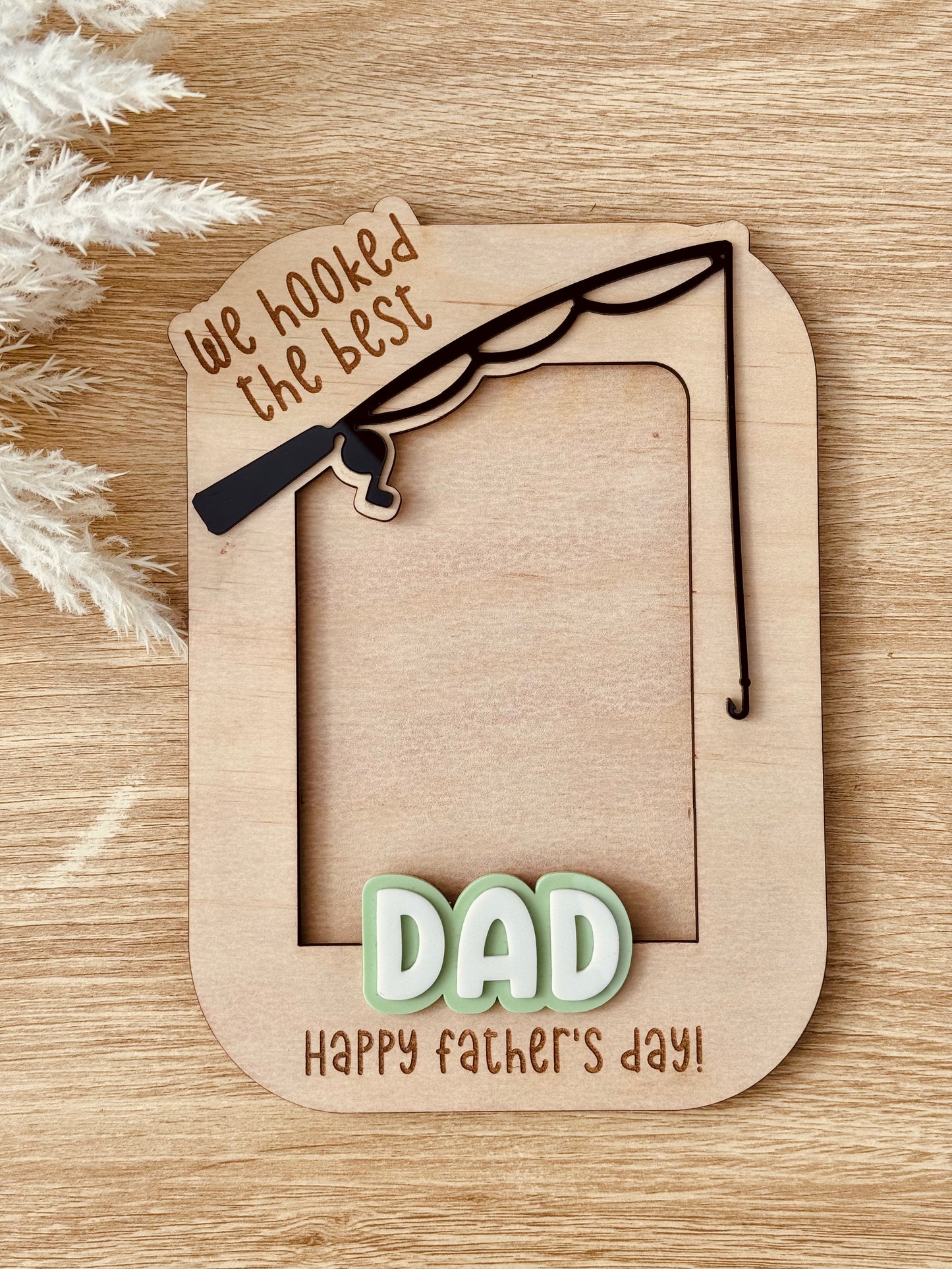 Fishing Photo Frame - Fathers Day Inspired