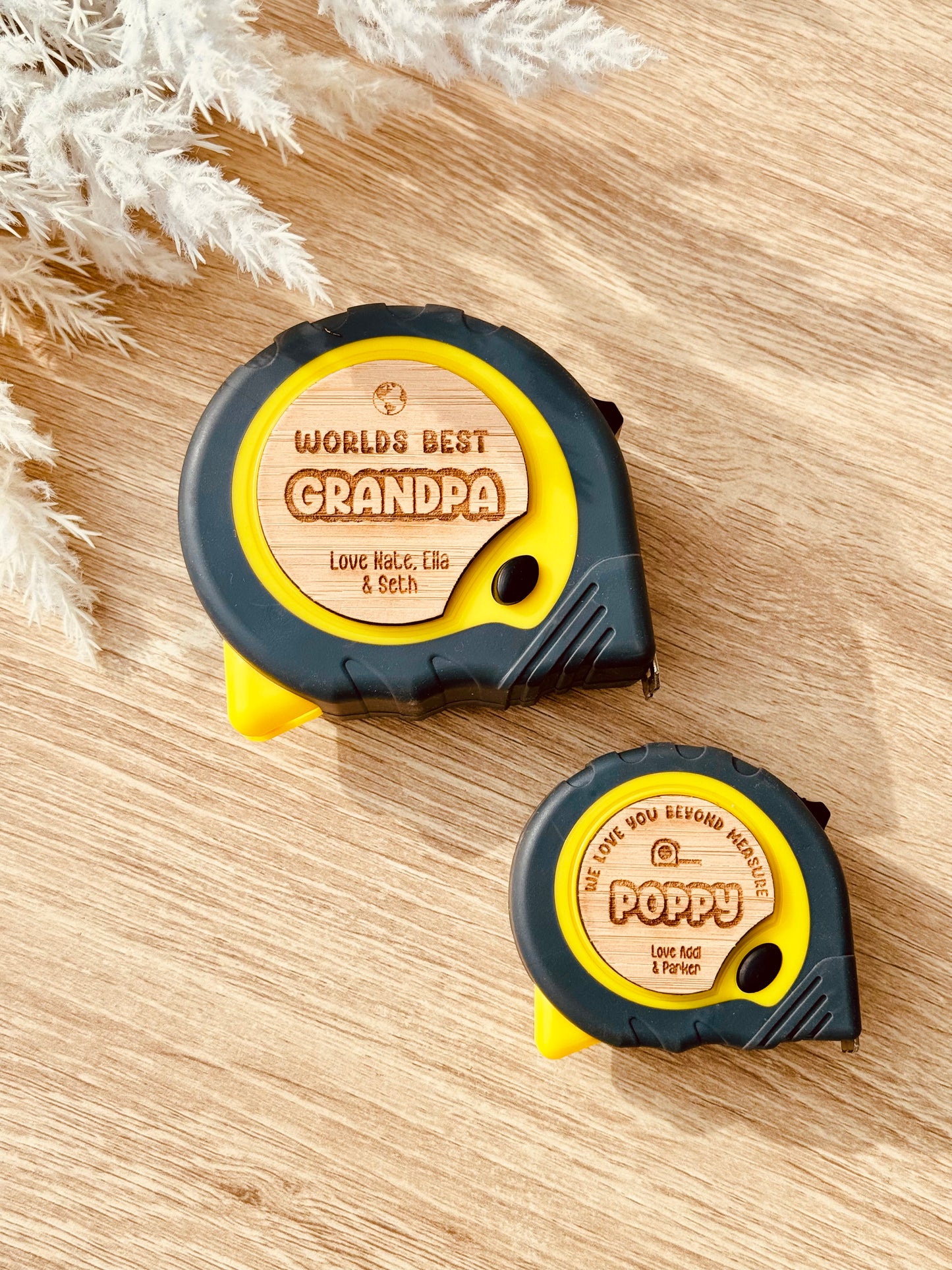 Fathers Day - Personalised Tape Measure