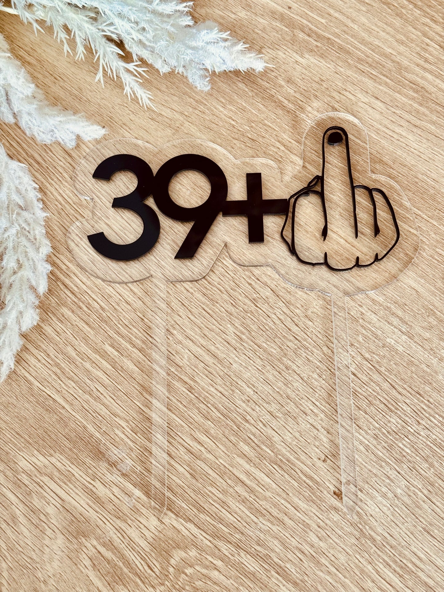 Cake Topper - 39 +