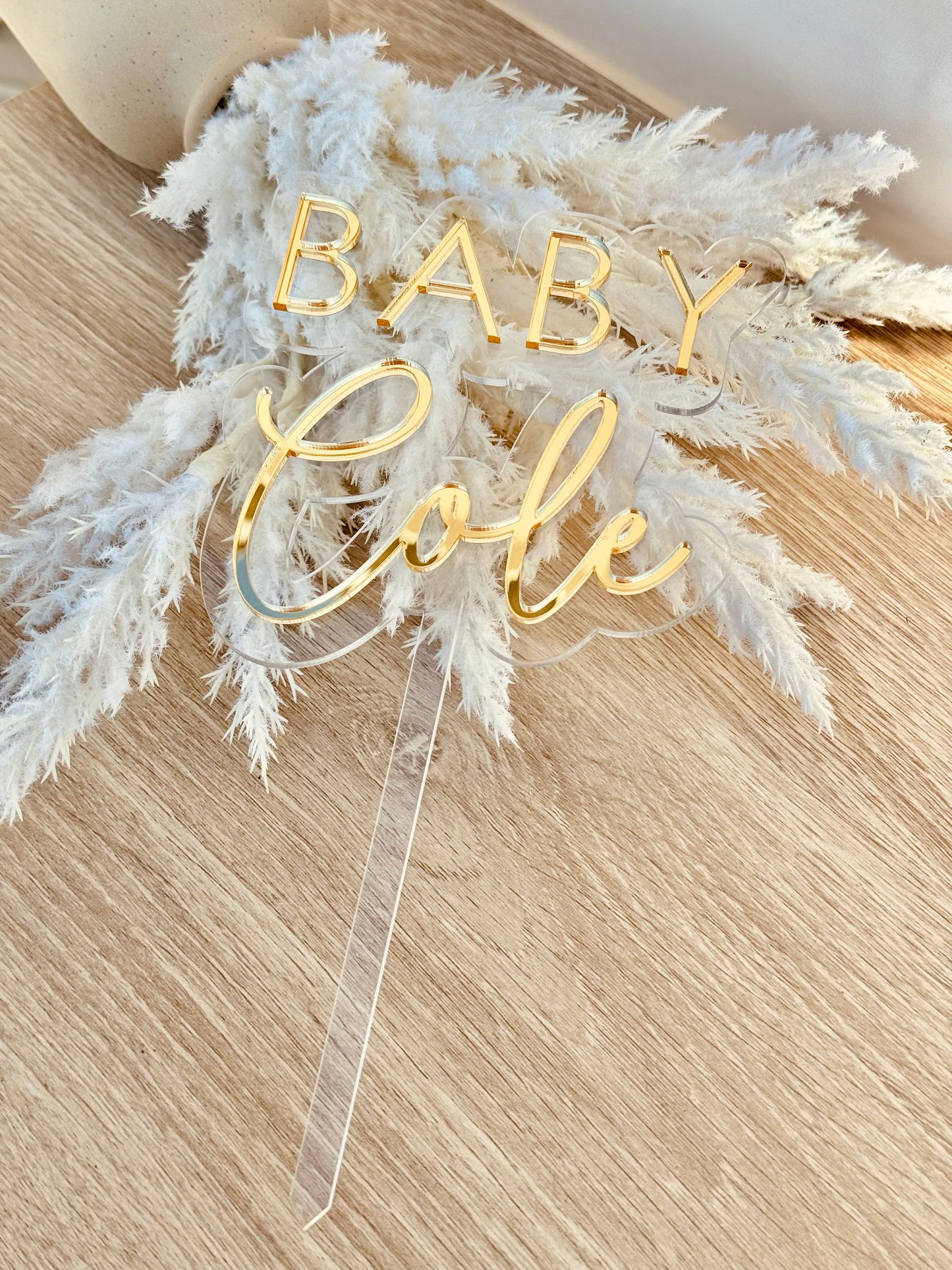 Cake Topper - Baby Shower