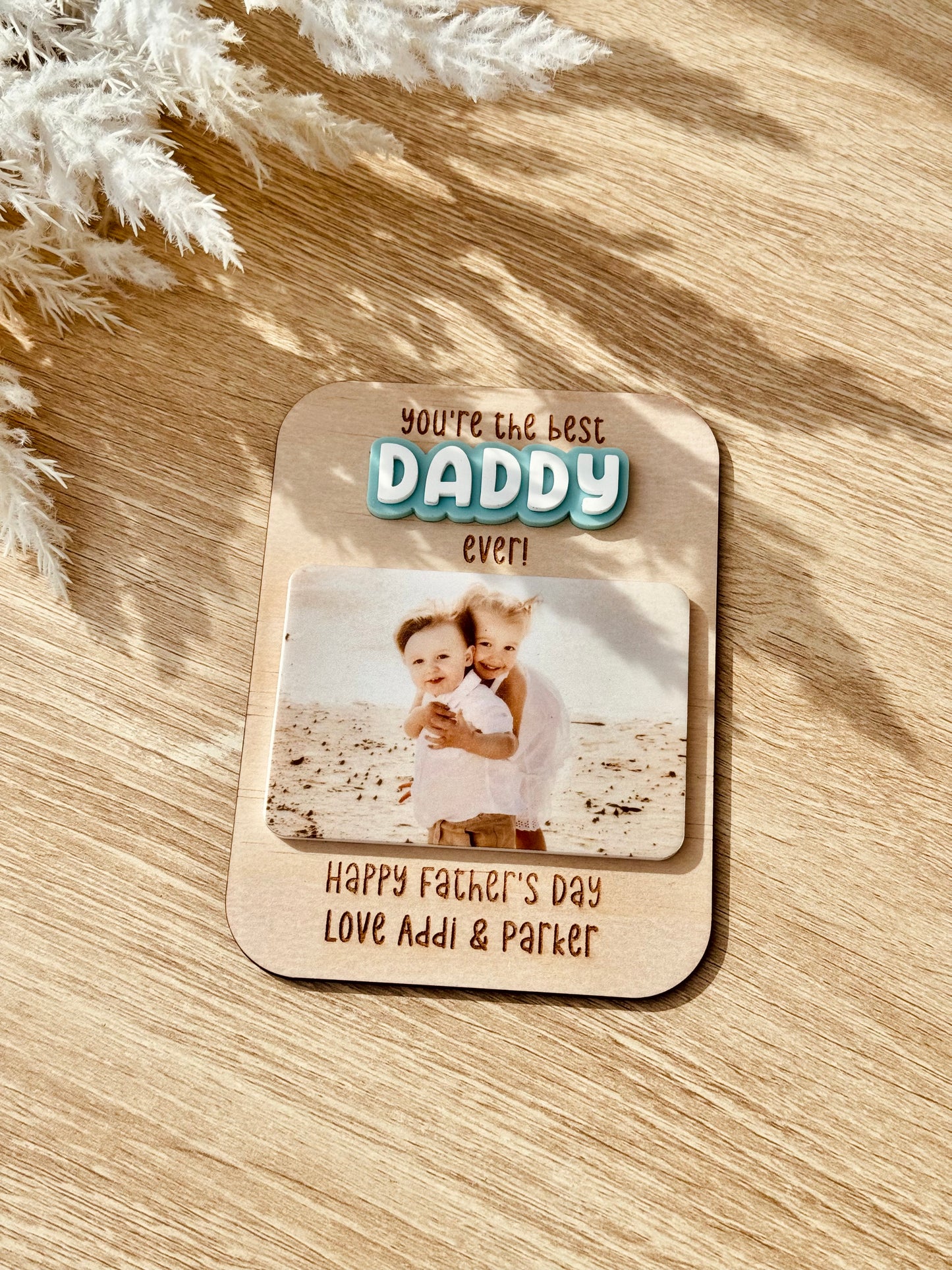 Photo Fridge Magnet - Fathers Day Inspired