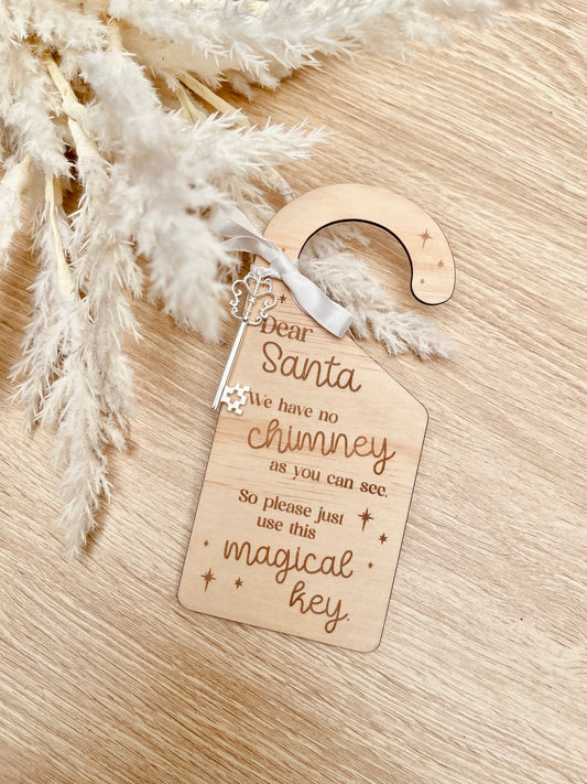 Christmas - Santa Key Door Hanger