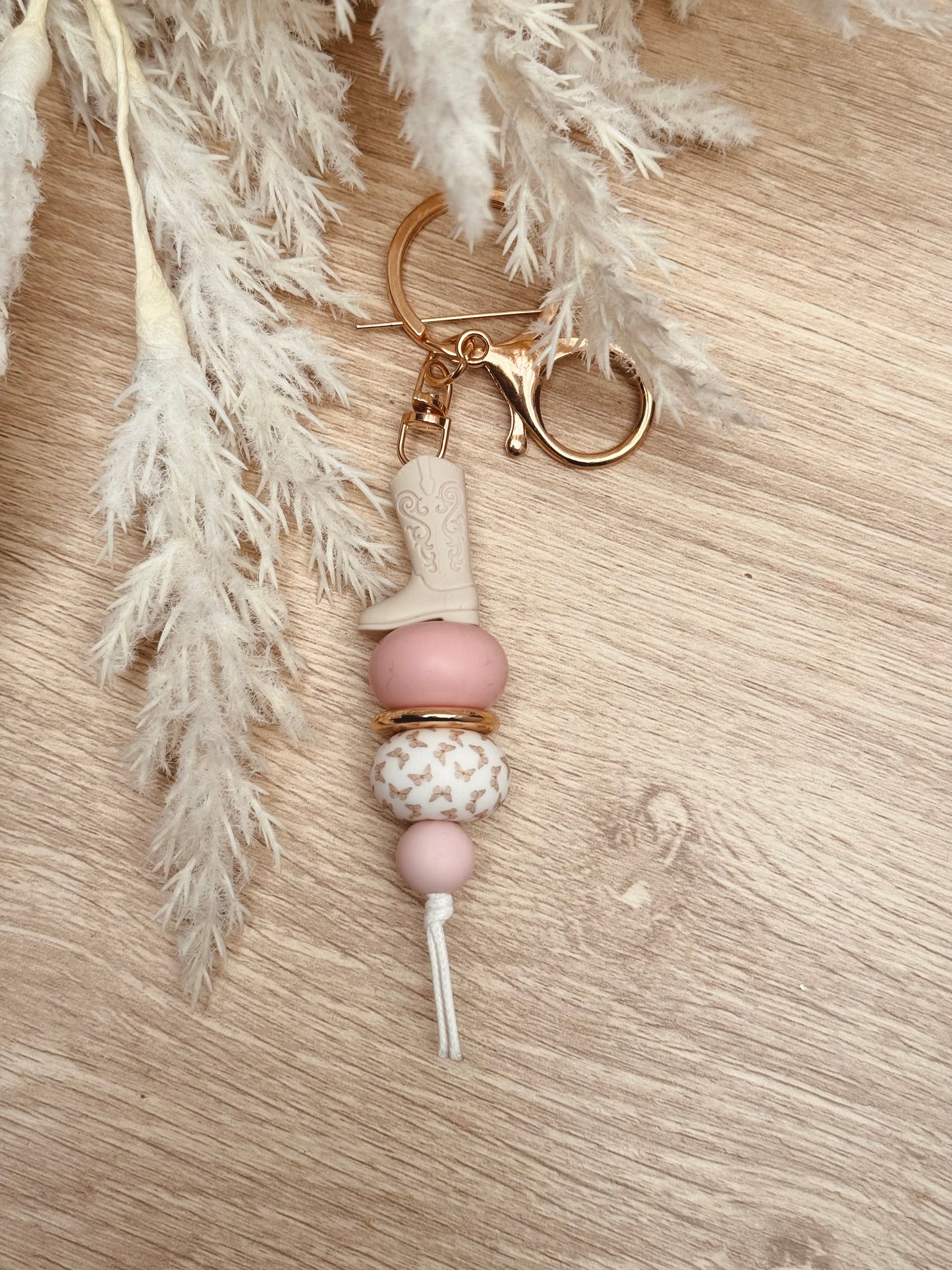 Key Chain - Cream Boot