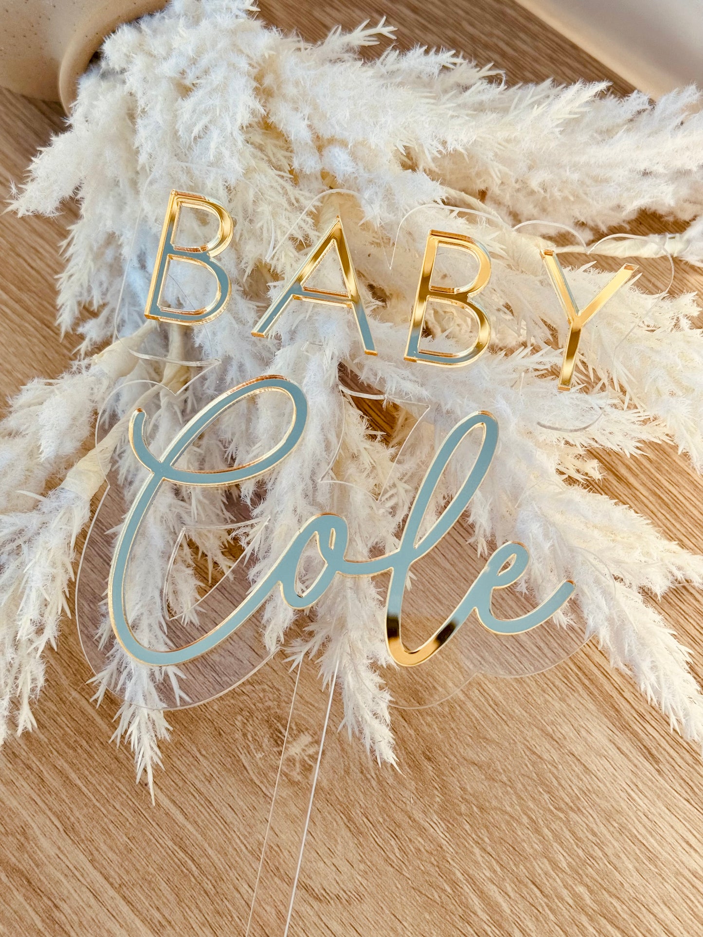 Cake Topper - Baby Shower