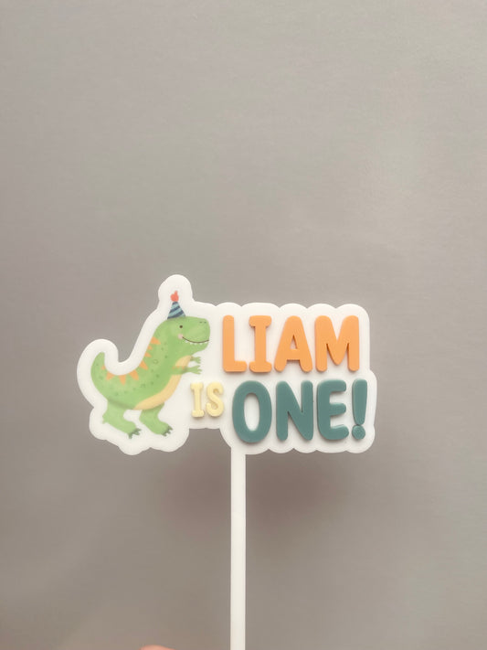 Dinosaur Cake Topper