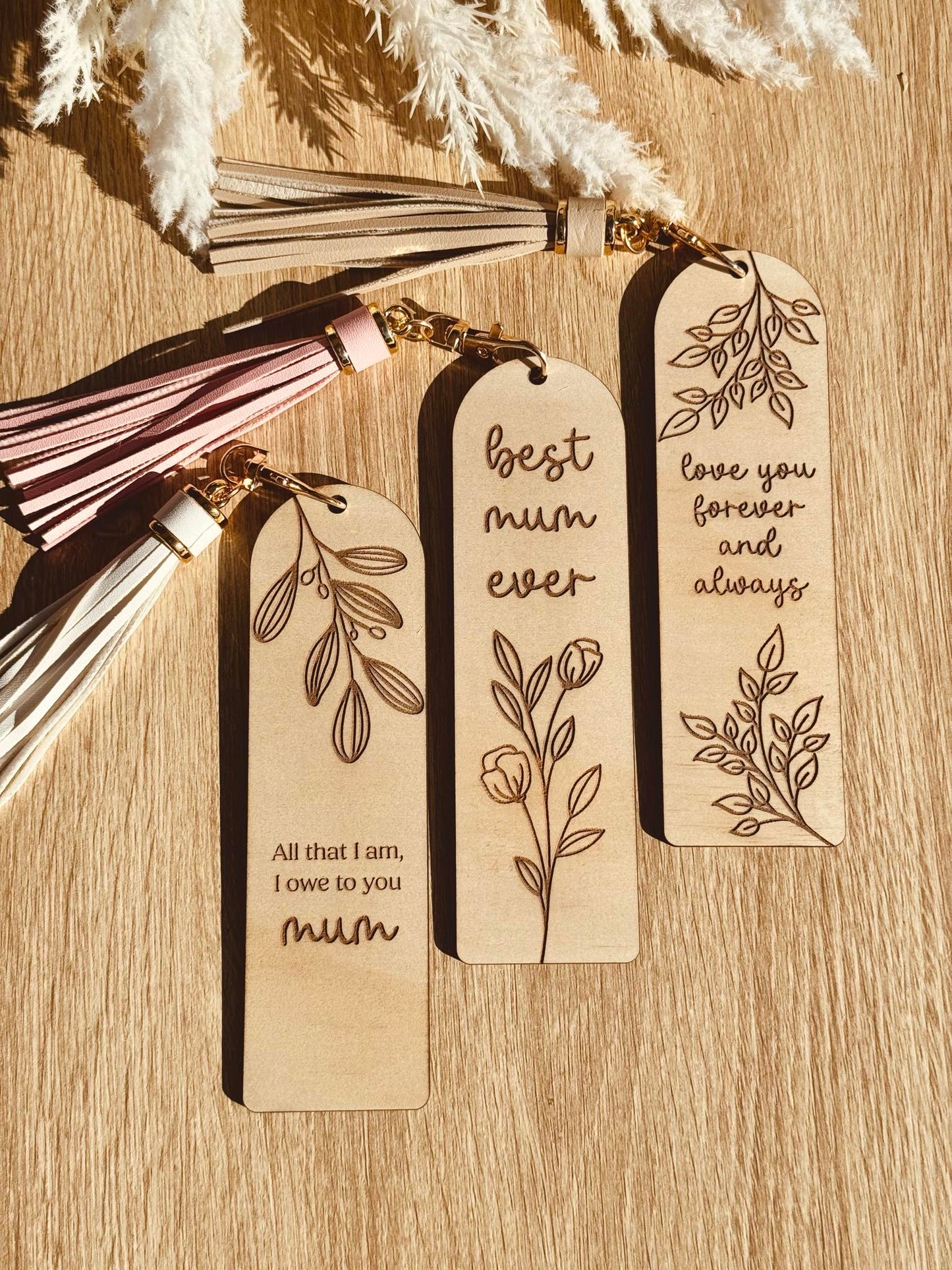 Arch Wooden Bookmark - Mothers Day Inspired