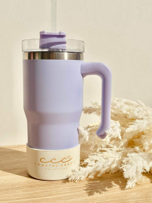 Macaron Purple Stainless Steel Tumbler