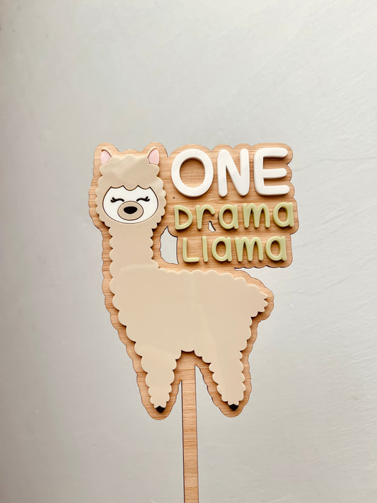 Cake Topper - Llama