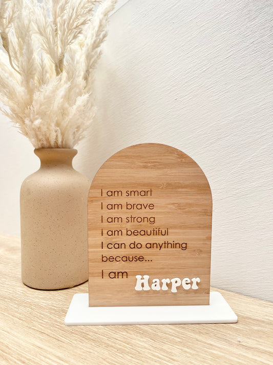 Affirmation Plaque