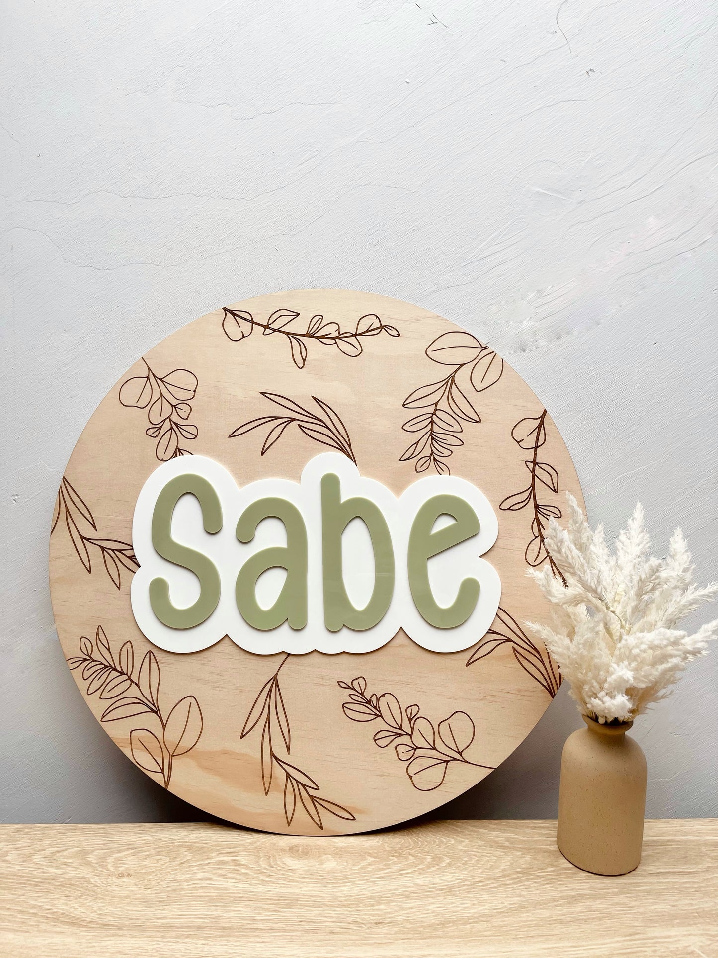 Wall Plaque - Foliage